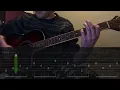 Rust | black label society (acoustic guitar cover W/tabs)