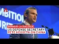 Download Lagu Shangri-La Dialogue: Pete Hegseth says US seeks peace with China but must ensure it cannot dominate