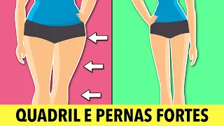 Treino Intenso para a Parte Inferior do Corpo – 20 Minutos de Exercícios para Pernas e Quadril