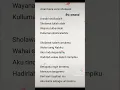 Download Lagu Cinan bana versi sholawat #viralvideo #lirikvidio #cover #tranding