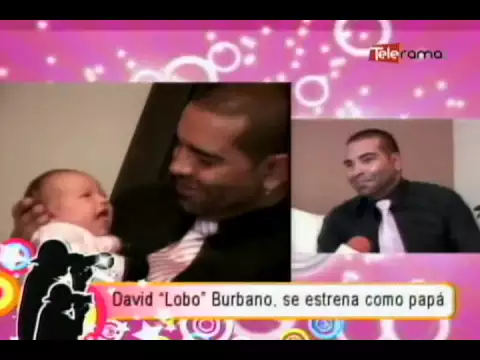 David Lobo Burbano, se estrena como papá