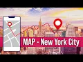 NYC Map Attractions - Where are things located in New York City