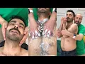 ASMR Hairy Man Massage Deep Head Back and Chest Massage