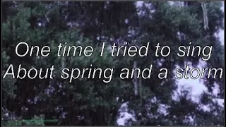 Tally Hall Spring And A Storm LYRICS 