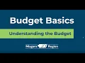 Budget Basics - Understanding the Niagara Region Budget