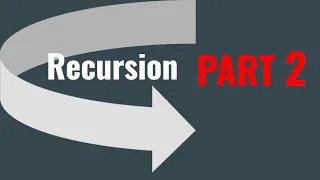 Python Recursion Part 2