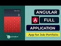Angular Application From Scratch - Angular Project Calculator App For Your Portfolio