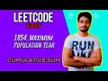 1854 Maximum Population Year LEETCODE EASY