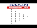 Program to Print Full Pyramid using Binary numbers in C Full Pyramid of Numbers in C C Programs