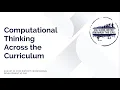 Computational Thinking Across the Curriculum