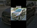 Evolution Of Suzuki Ertiga (2012-2023)#evolution #suzuki #ertiga #cars #marutisuzuki