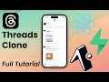 Build a Threads Clone with React Native Expo Gluestack Full Tutorial