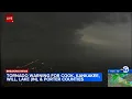 Strong storm darkens city amid tornado warnings in Chicago