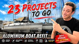 23 Projects to Go on Our Aluminum Boat Refit!