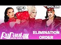 Drag Race UK S8 FINAL Elimination Order Top 3 - RuPaul s Drag Race