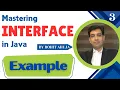Example 1 How to create and user Interface in Java