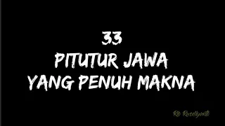 Download Pitutur Jawa Yang Penuh Makna MP3