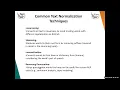 1 6 Common Text Normalization Techniques