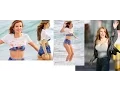 Bella Thorne flashes her bum in a seriously cheeky denim bikini