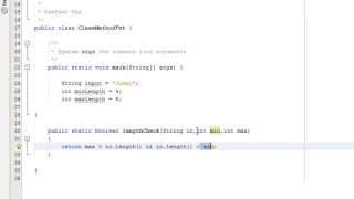 Java Validation Length Check Tutorial Part 2