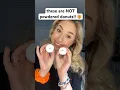 these are NOT powdered donuts