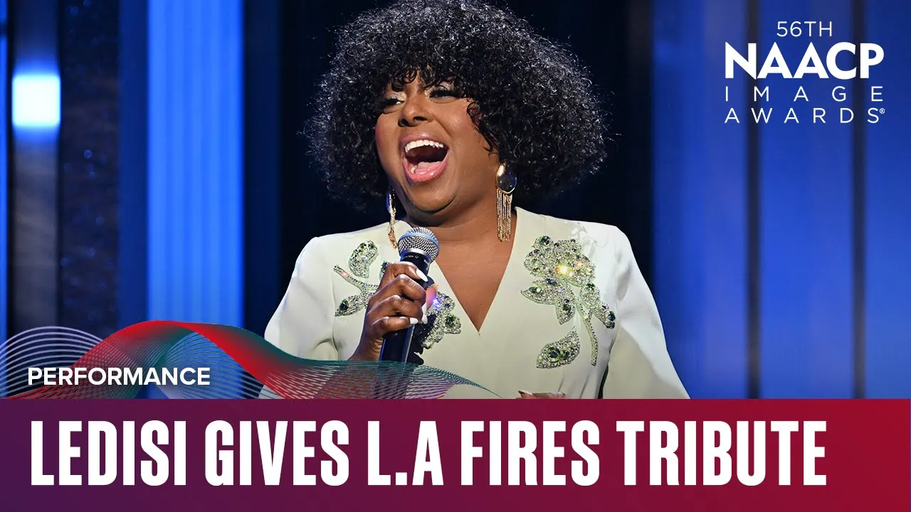 Ledisi Delivers Soul-Stirring Performance in Tribute to the L.A. Fires | NAACP Image Awards '25