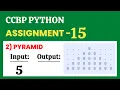 Pyramid Assignment - 15 Python NxtWave CCBP 4 0