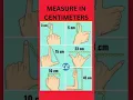 Download Lagu Snelle en gemakkelijke manier: hoe je centimeters meet met je vingers #raden#korte broek #centimeter #hoe