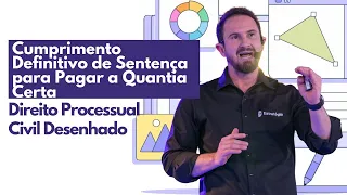 Cumprimento Definitivo de Sentença para Pagar a Quantia Certa | Processo Civil Desenhado