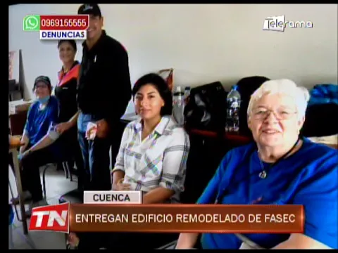 Entregaron edificio remodelado de FASEC