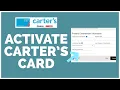 How To Activate Carter s Credit Card Online 2022 Carter s Credit Card Activation
