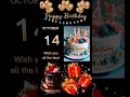 Lagu Happy Birthday 14 October|Birthday Song #14october #birthday #birthdaysong #shorts #status #foryou