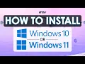 How to Perform a Clean Install of Windows 10 Windows 11 MSI