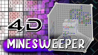 4D Minesweeper and a Python bot that beats it