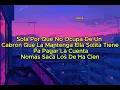 Los Dos De Tamaulipas - Sola - Letra
