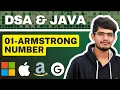 Armstrong Number LeetCode 1134 Top Interview Question Java DSA Geekster