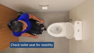 Bathroom Transfers SCI Empowerment Project Wheelchair Skills Video 19 
