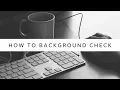 How to check someone s criminal history in Arizona
