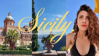 Sicily Vlog A Week In Palermo Cefalu Taormina Best Things To Do Eat Italy Travel Guide