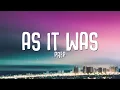 PREP - As It Was (Lyrics)