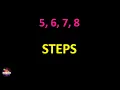 Download Lagu Steps - 5, 6, 7, 8 (Lyrics version)