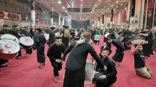 النجف الأشرف مشق محرم الحرام 100 الف 