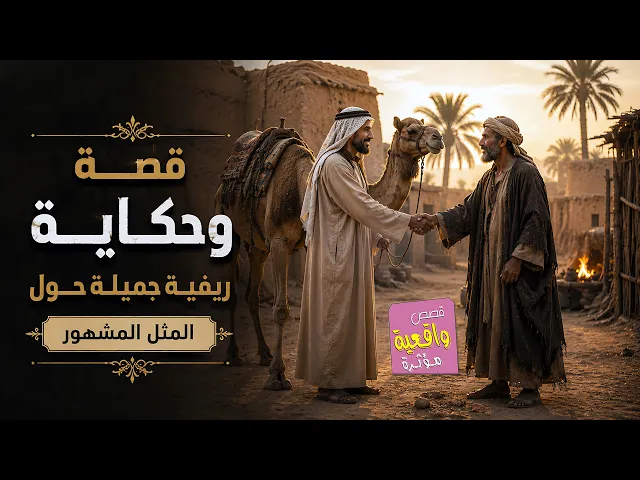 ⁣قصة وحكاية ريفية جميلة حول المثل المشهور