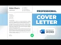 How to Make Cover Letter for Job Application Free Format in Word