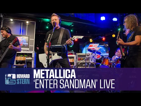 Download MP3 Metallica “Enter Sandman” on the Howard Stern Show