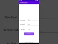 Vehicle Fuel Consumption-Price Calculator Android Application Self Project
