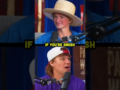 Theo Von FINALLY got an Amish Guy