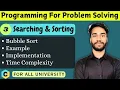 10 3 Bubble Sort Searching and Sorting Optimize bubble Sort bubble Sort Time Complexity