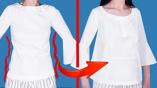How quickly to upsize a blouse to fit you perfectly