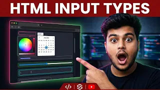 All HTML Input Types Explained
